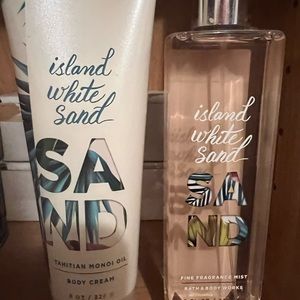 Island white sand